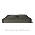 Tourbon alta qualidade sacos de carretel de pesca nova chegada verde caso de armazenamento de lona fly fishing bolsa carteira